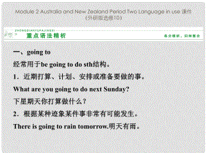 高中英語(yǔ) Module 2 Period Two Language in use課件 外研版選修10