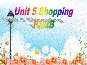 閩教版英語四下Unit 5ShoppingPart B課件