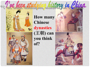 八年級英語下冊 Unit 6I have been studying history in China課件 人教新目標版