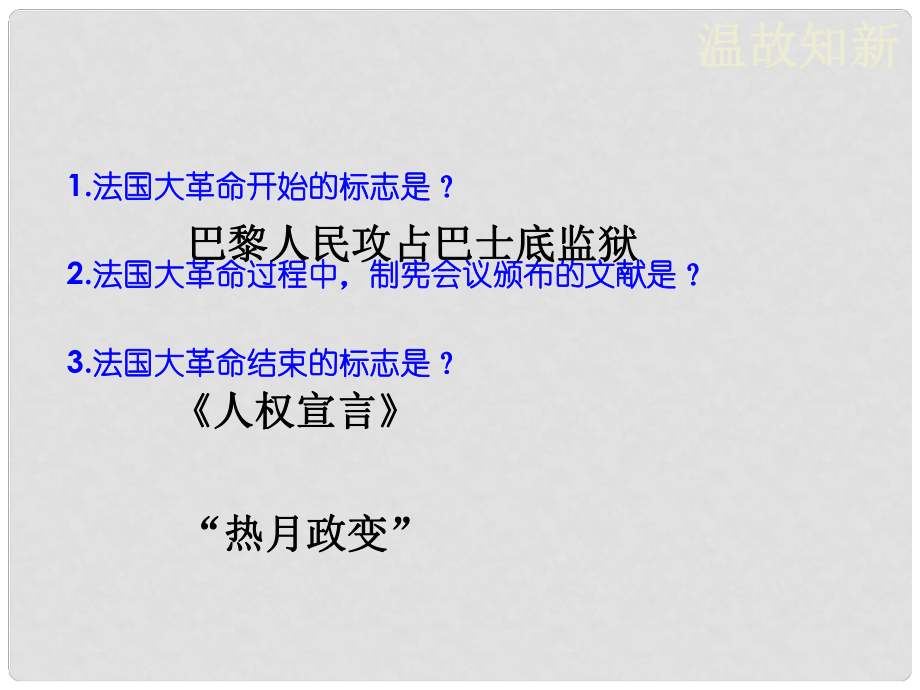 九年級歷史上冊 第6課 拿破侖的文韜武略課件 北師大版_第1頁