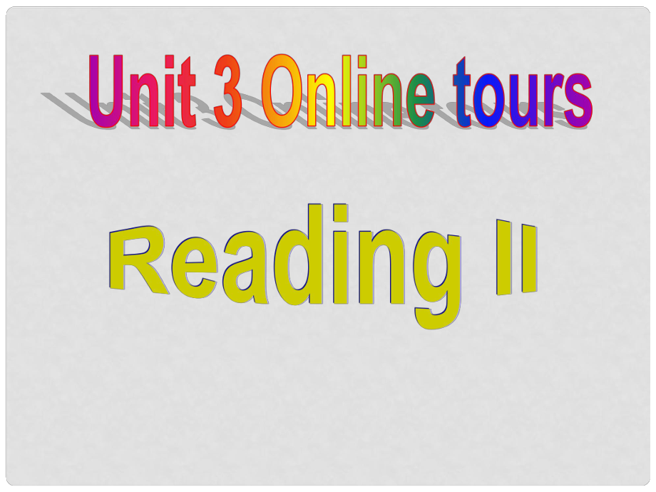 江苏省盐城市盐都县郭猛中学八年级英语下册《Unit 3 Online tours Reading II》课件 （新版）牛津版_第1页