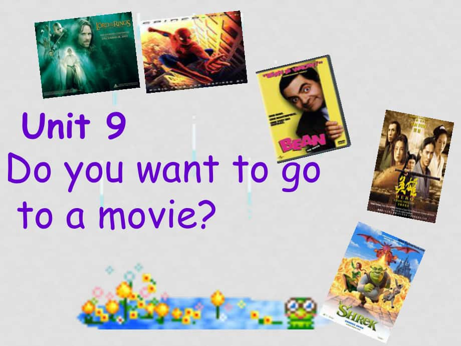 七年級(jí)英語Do you want to go to a movie 6課件新人教版_第1頁