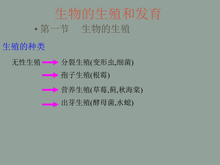 高考生物總復(fù)習(xí) 生物的生殖 ppt_第1頁