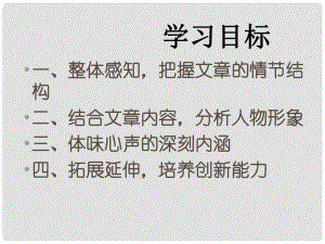 浙江省樂清市育英寄宿學(xué)校九年級語文上冊 第12課《心聲》課件 新人教版