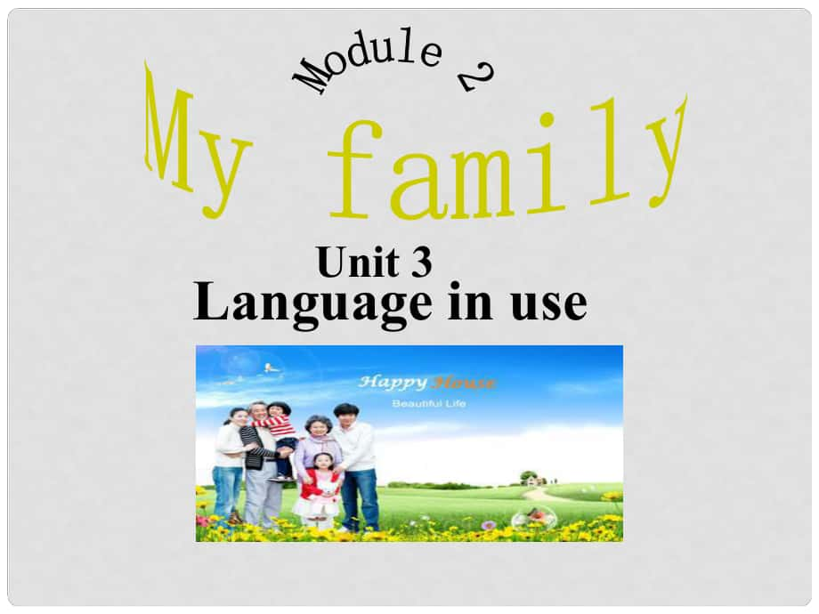 內(nèi)蒙古滿洲里市第五中學(xué)七年級(jí)英語(yǔ)上冊(cè) Module 2 Unit 3 Language in use課件 （新版）外研版_第1頁(yè)