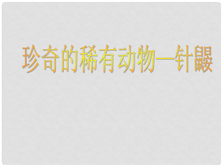 貴州省鳳岡縣第三中學(xué)七年級語文下冊 第5單元 珍奇的稀有動物課件 語文版_第1頁