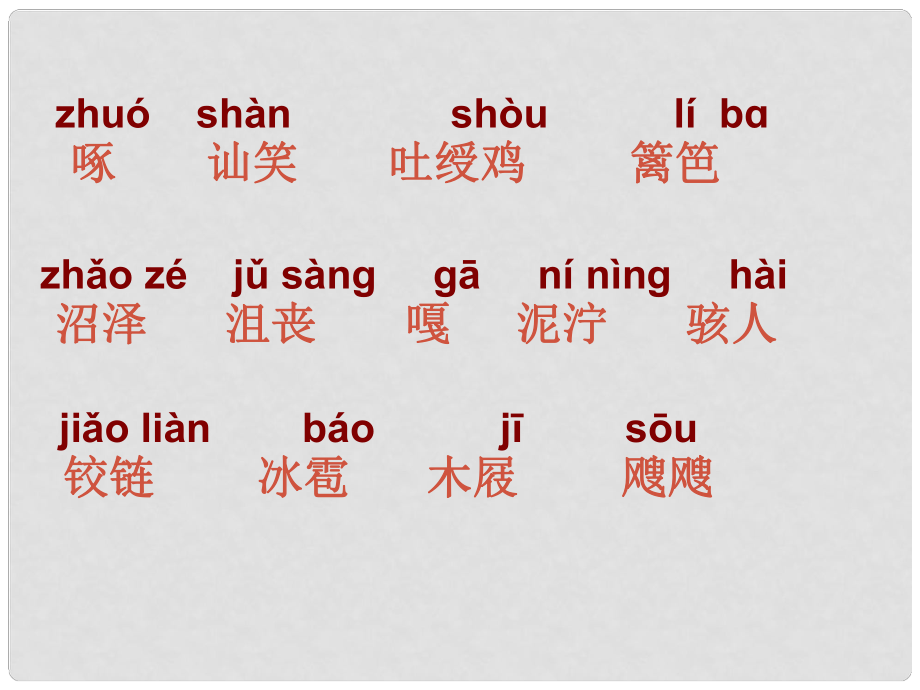 內(nèi)蒙古滿洲里市第五中學(xué)七年級(jí)語(yǔ)文下冊(cè) 3 丑小鴨課件 新人教版_第1頁(yè)