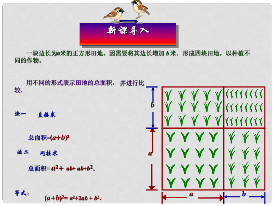 安徽省安慶市桐城呂亭初級(jí)中學(xué)八年級(jí)數(shù)學(xué)上冊(cè) 完全平方公式課件 新人教版_第1頁