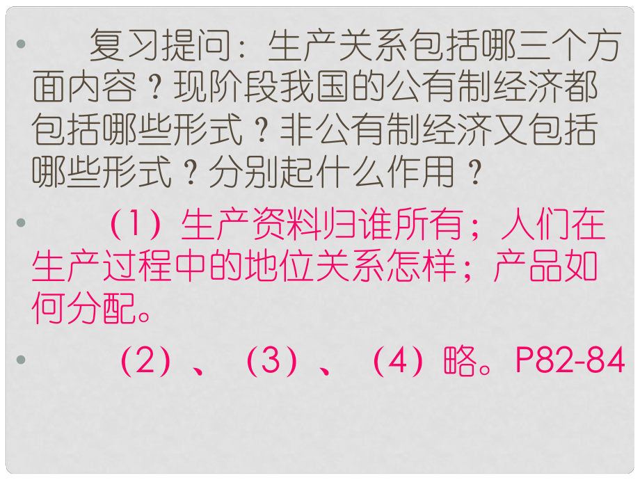 八年級政治上冊《走共同富裕的道路》課件 蘇教版_第1頁