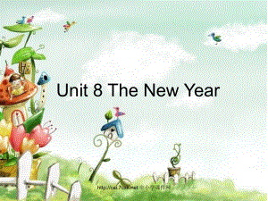 閩教版小學(xué)英語三年級上冊Unit 8The New Year課件3