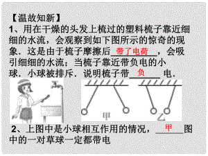 江西省金溪縣第二中學(xué)九年級物理全冊 15.1 兩種電荷課件2 （新版）新人教版