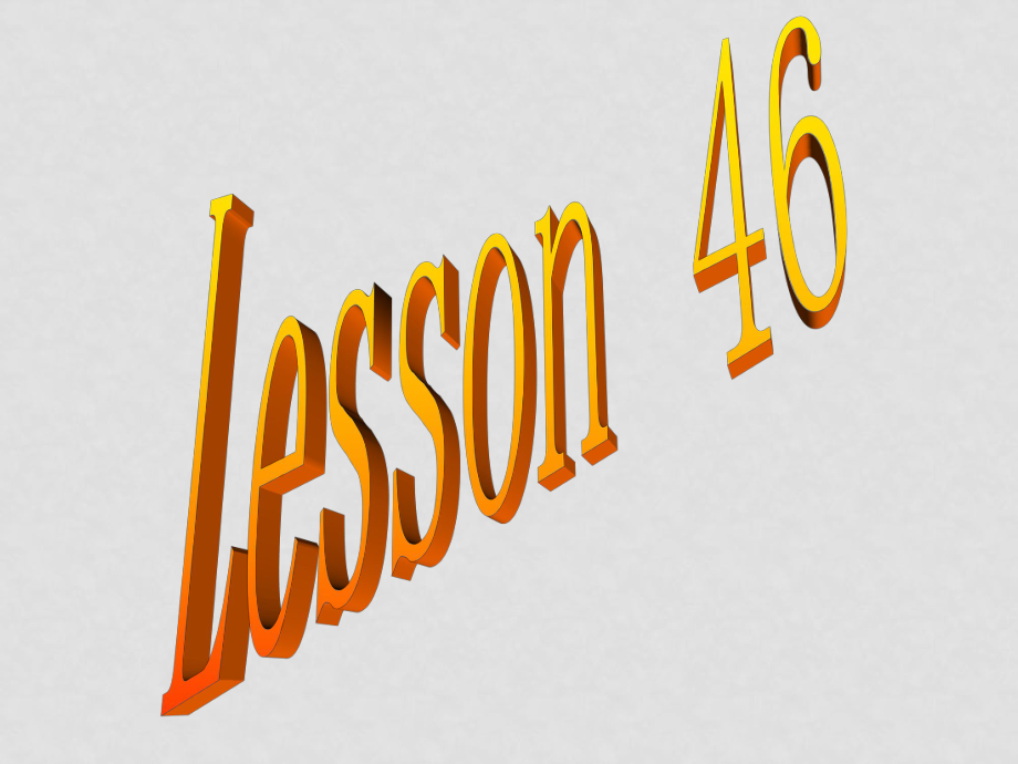 七年級英語上冊Unit6 Let’s go Lesson 46 1課件冀教版_第1頁