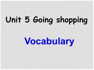 江蘇省揚(yáng)中市同德中學(xué)七年級(jí)英語(yǔ)上冊(cè) 7A Unit 7 Shopping課件3 （新版）牛津版