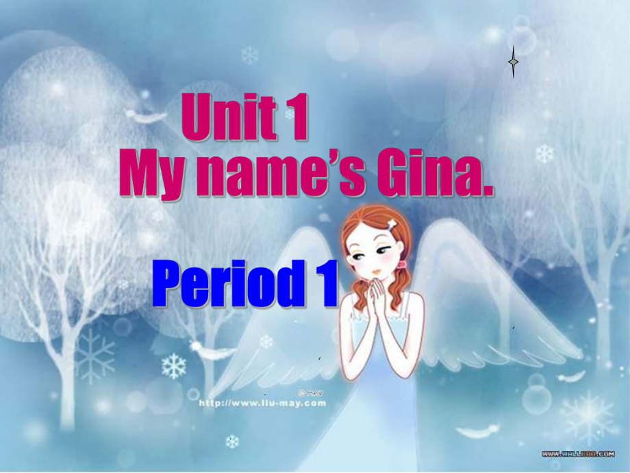 七年級英語上Unit 1 My name’s Gina.Section A1a2c課件_第1頁