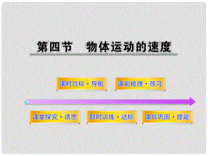 《物體運(yùn)動(dòng)的速度》課件（2）