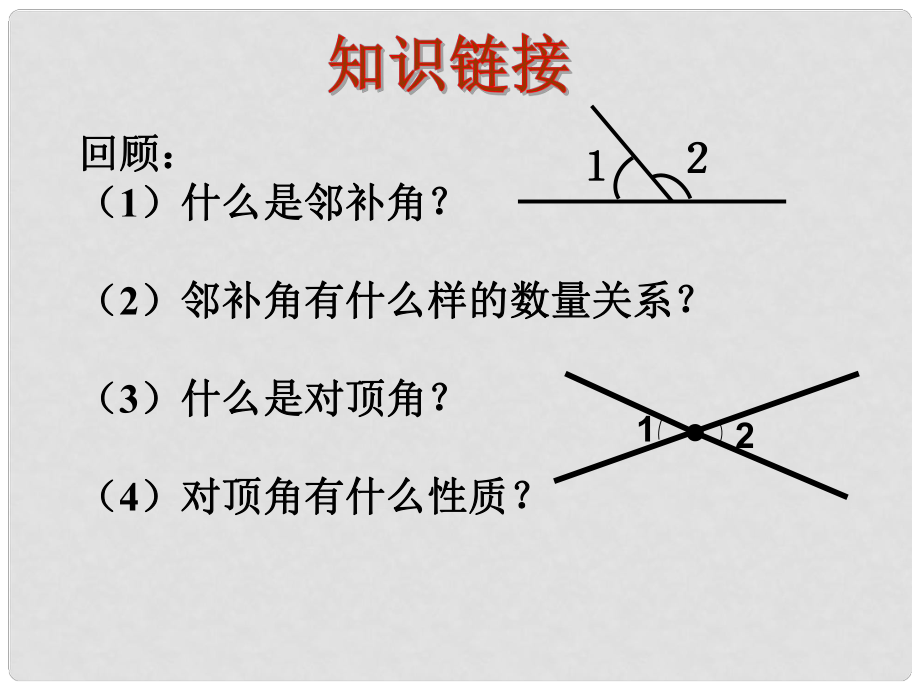 內(nèi)蒙古鄂爾多斯市康巴什新區(qū)第二中學(xué)七年級(jí)數(shù)學(xué)下冊(cè) 第五章 5.1.2垂線課件（1） （新版）新人教版_第1頁(yè)