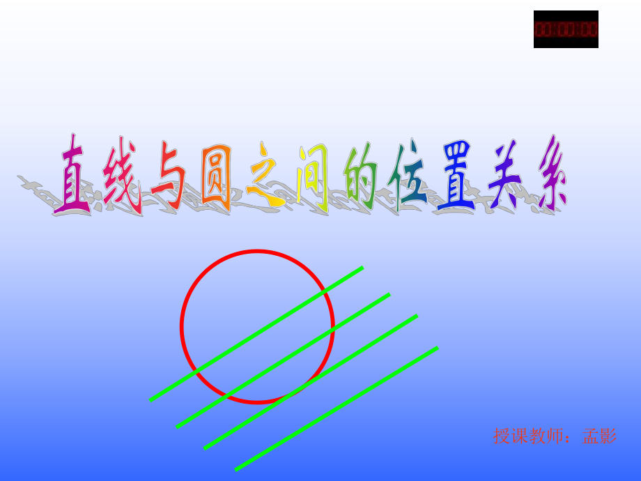 高中數(shù)學(xué)第二章 直線與圓的位置關(guān)系課件必修二_第1頁