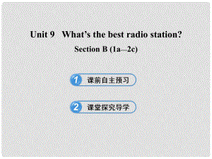 七年級英語下冊 Unit 9 What’s the best radio station Section B(1a2c)課件 魯教版