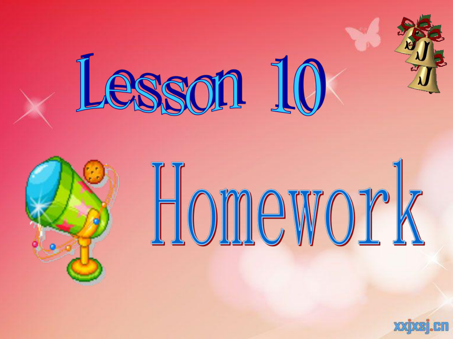 冀教版(三起)四上Lesson 10 Homeworkppt課件_第1頁