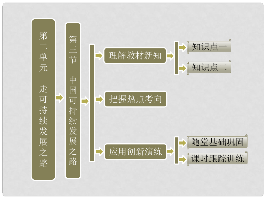 高考地理 第二單元 第三節(jié) 中國可持續(xù)發(fā)展之路課件 魯教版必修2_第1頁