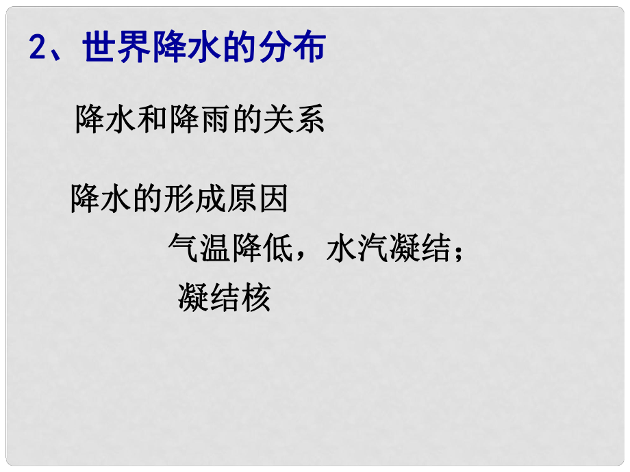 四川省大英縣育才中學(xué)高考地理一輪復(fù)習(xí) 降水課件_第1頁