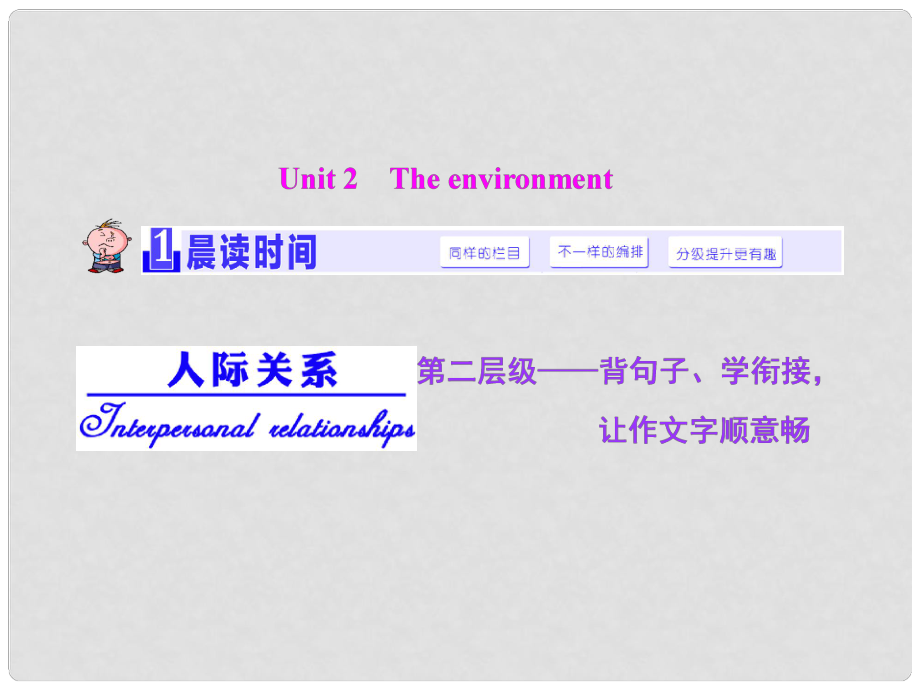 高考英語大一輪復習精講 Unit 2 The environment課件 牛津譯林版必修5_第1頁