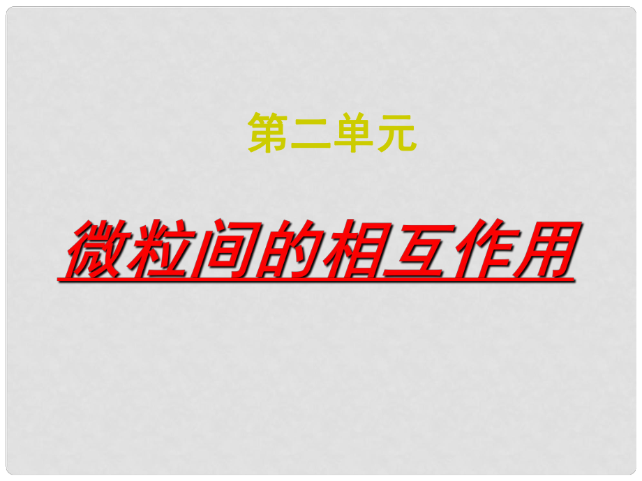 吉林省長市第五中學高中化學《專題二 第二單元 微粒之間的相互作用力》課件 蘇教版必修2_第1頁