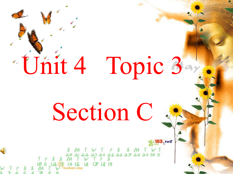 九年級(jí)英語(yǔ)Unit4 Topic 3 Section C 1課件仁愛(ài)版_第1頁(yè)