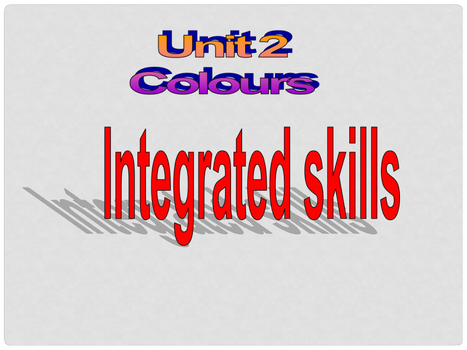 江蘇省永豐縣初級中學(xué)九年級英語上冊 Unit 2 Colour Integrated skills課件 （新版）牛津版_第1頁