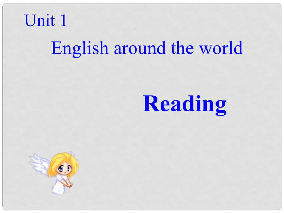 高一英語必修1 Unit2 Warming up reading 課件_第1頁