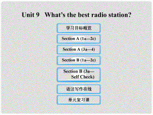 七年級(jí)英語(yǔ)下冊(cè) Unit 9 What’s the best radio station課件 魯教版