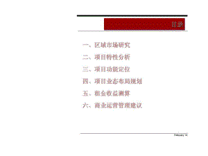 北京国际财经中心商业部分策划报告
