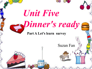 人教PEP版英语四上Unit 5 Dinner is readyppt课件5