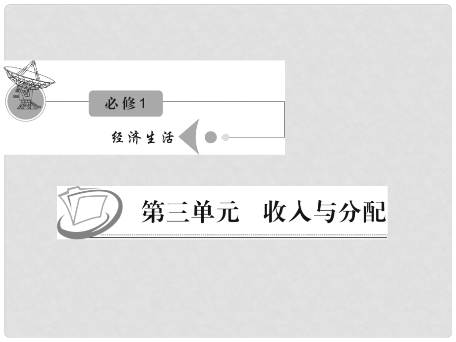 江苏省高三政治 第三单元第七课第一课时 按劳分配为主体多种分配方式并存复习课件 新人教版必修1_第1页