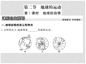 七年級(jí)地理上冊(cè) 第一章 第二節(jié) 地球的運(yùn)動(dòng)（第1課時(shí) 地球的自轉(zhuǎn)）課件 新人教版