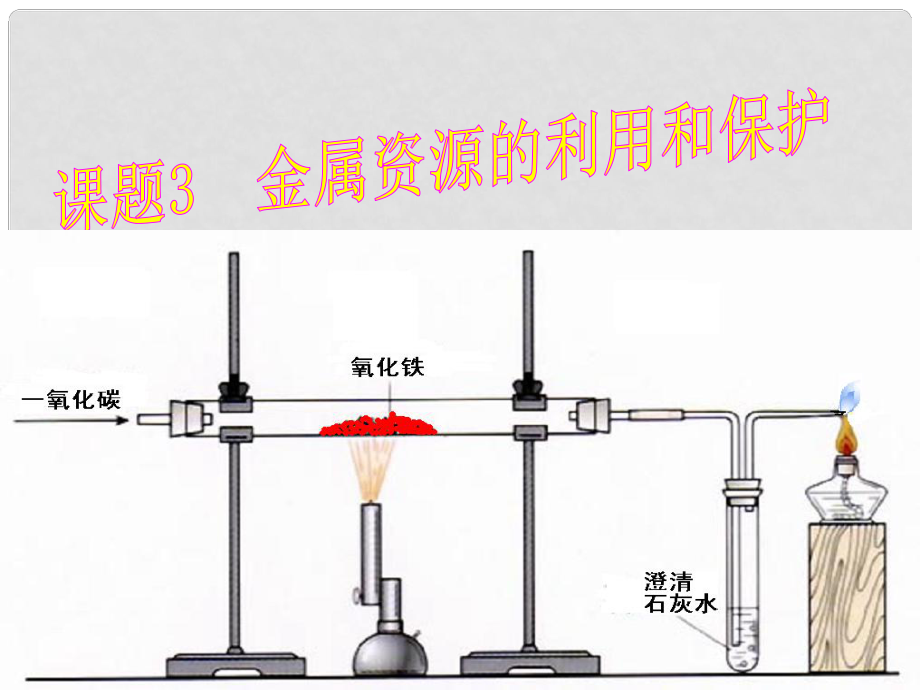 山東省臨沂市蒙陰縣第四中學(xué)九年級化學(xué)下冊 第八單元 課題3《金屬資源的利用和保護(hù)》課件1 新人教版_第1頁