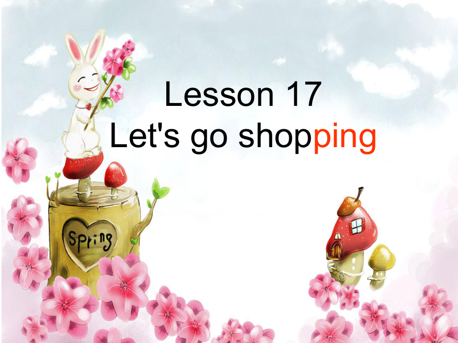 冀教版(一起)三下lesson 17 Let’s go shopping!ppt課件_第1頁