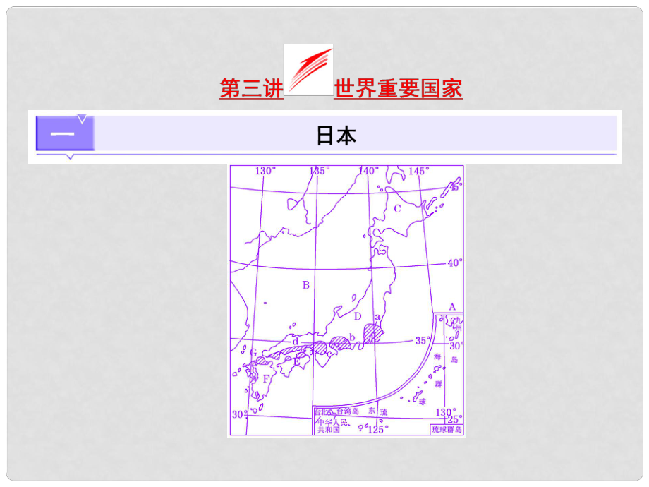 高考地理第一輪總復(fù)習(xí) 第十七章 第三講 世界重要國家課件_第1頁