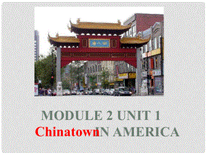 六年級英語上冊 Module 2 Unit 1 I went to Chinatown in New York yesterday課件1 外研版（一起）