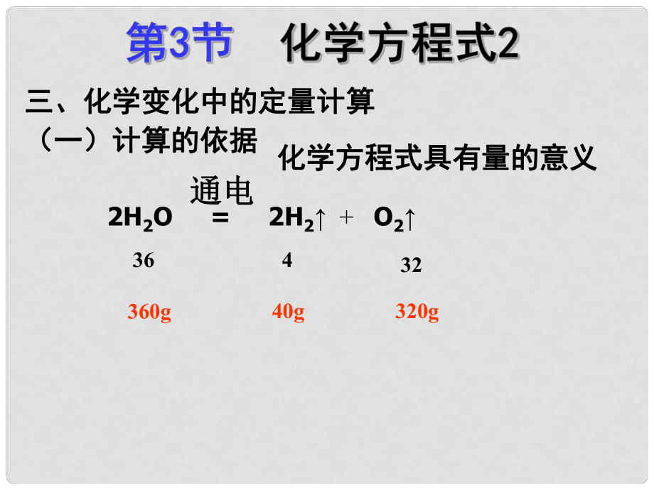 九年级化学全册 4.3 化学方程式课件2 （新版）沪教版_第1页