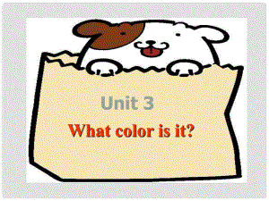 湖北省武漢市第六十三中學(xué)七年級(jí)英語上冊(cè) Starters Unit 3 What color is it課件4 （新版）人教新目標(biāo)版