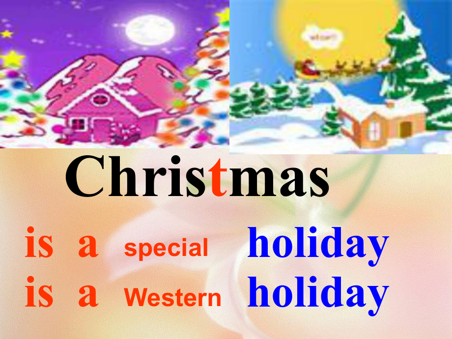 六年級(jí)英語(yǔ)上冊(cè)《Lesson 26 Christmas Cards》課件2 冀教版_第1頁(yè)