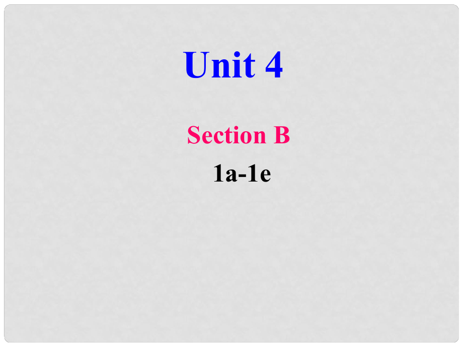 山東省郯城縣新村鄉(xiāng)中學(xué)八年級(jí)英語下冊(cè) Unit 4 Why don’t you talk to your parents Section B 1a1e課件 （新版）人教新目標(biāo)版_第1頁