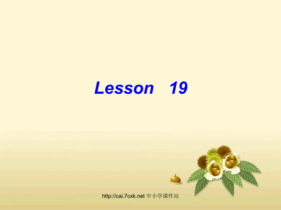 人教精通版英語(yǔ)六上Unit 4January is the first monthLesson 19ppt課件_第1頁(yè)