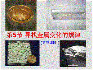 四川省宜賓市翠屏區(qū)李端初級(jí)中學(xué)九年級(jí)化學(xué)下冊(cè) 8.2《金屬的化學(xué)性質(zhì)》尋找金屬的變化規(guī)律課件2 （新版）新人教版