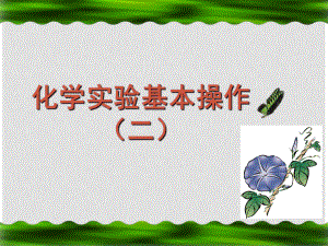 湖南省耒阳市冠湘中学九年级化学下册 化学基本实验操作课件2 新人教版