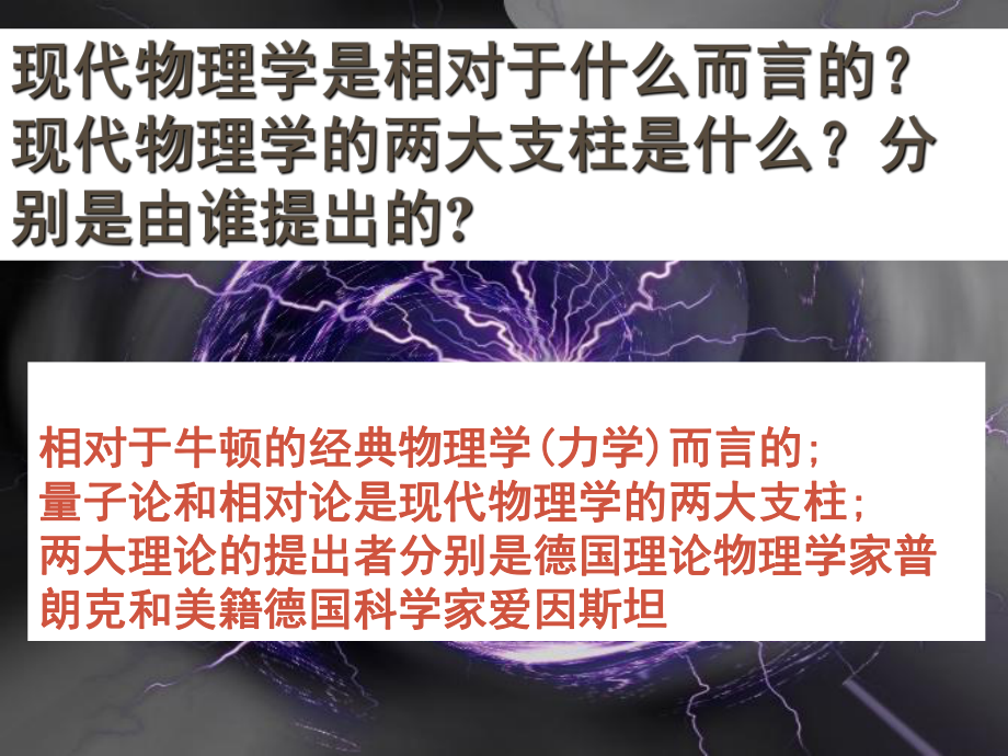 高二历史选修4 20世纪的科学伟人爱因斯坦_第1页