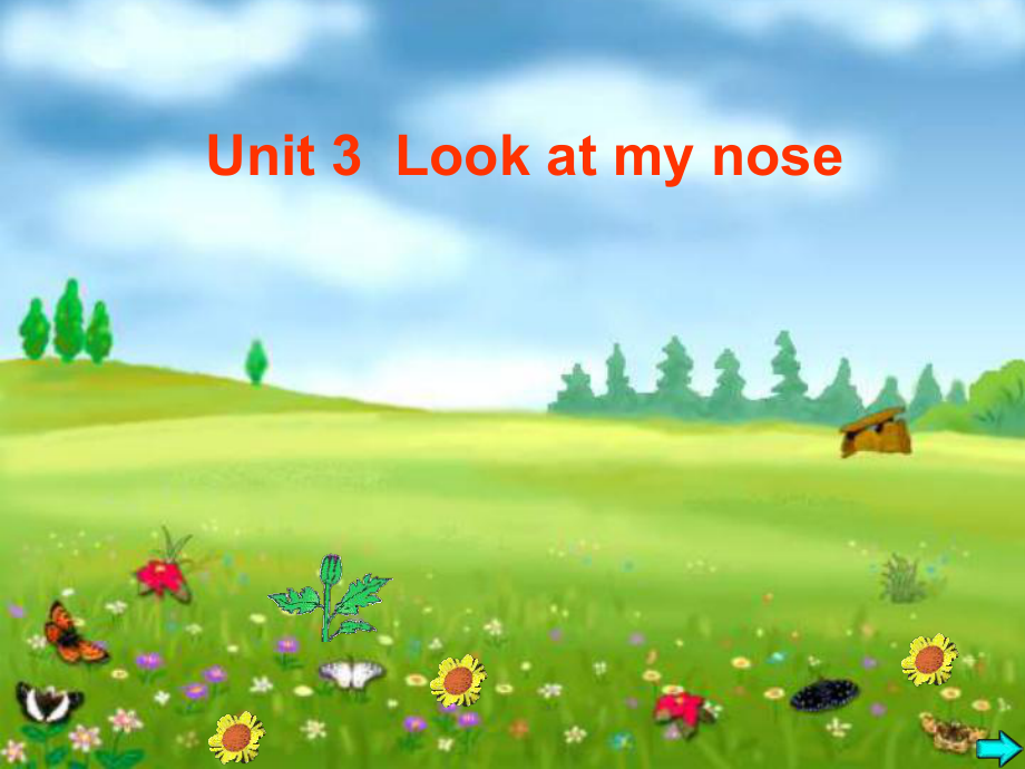 三年級英語上冊 Unit 3 Look at my nose課件5 人教版（精通）_第1頁