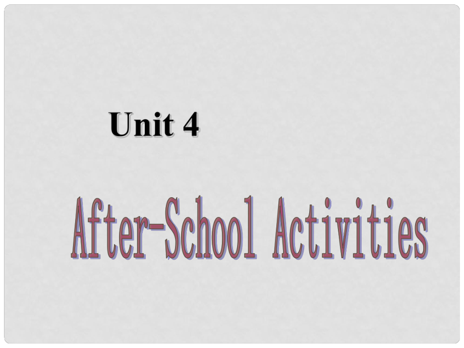 七年級(jí)英語(yǔ)下冊(cè) Unit 4 Lesson 22 Big Plans for the Weekend課件 （新版）冀教版_第1頁(yè)