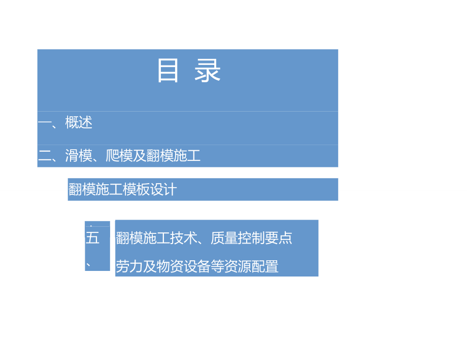 滑模爬模翻模施工技術對比